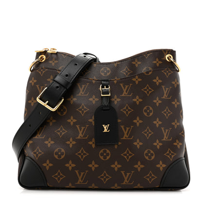 Louis Vuitton Monogram Odeon MM  Black 1 of 13