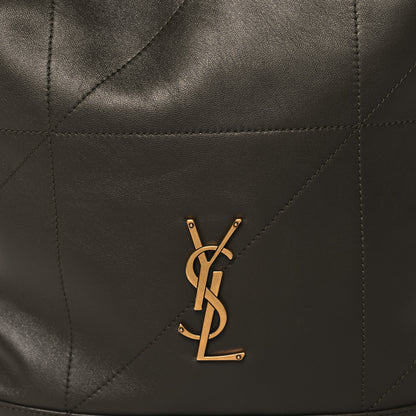 Saint Laurent Lambskin Matelasse Monogram Medium Jamie 4.3 Pochon Light Musk 9 of 11