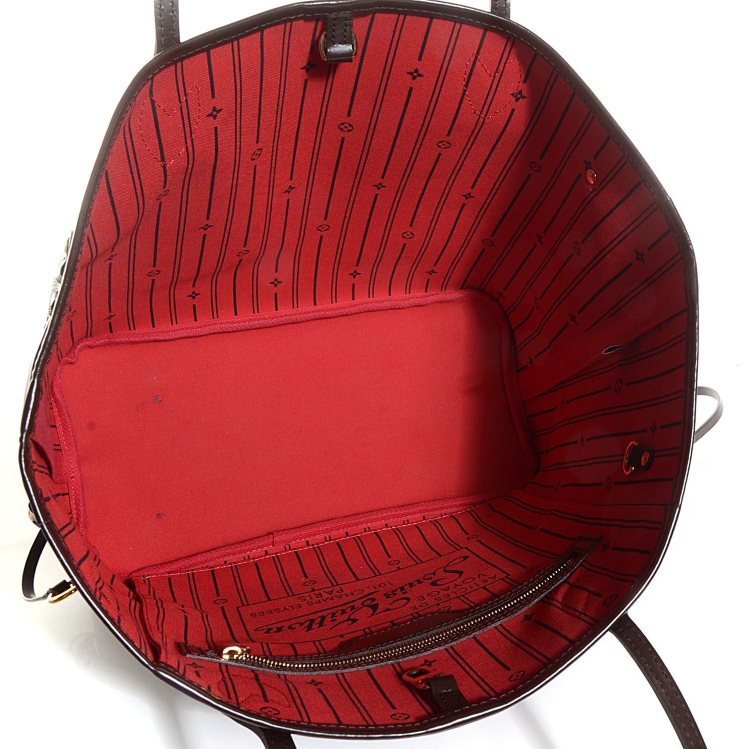 Louis Vuitton Damier Ebene Neverfull MM 5 of 8