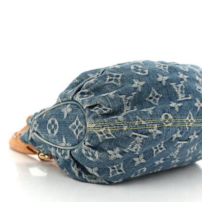 Louis Vuitton Monogram Denim Pleaty Blue 15 of 20