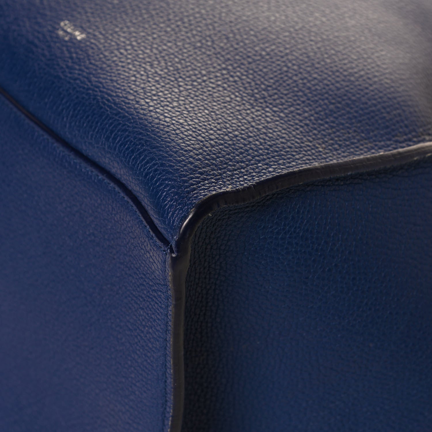 Celine Supple Grained Calfskin Small Big Bag Cobalt 11 of 13