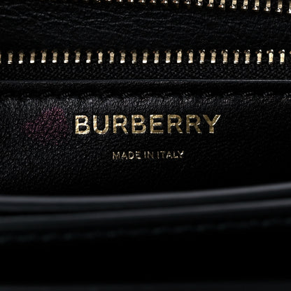 Burberry Calfskin Gorilla Print Small TB Bag Black 6 of 13