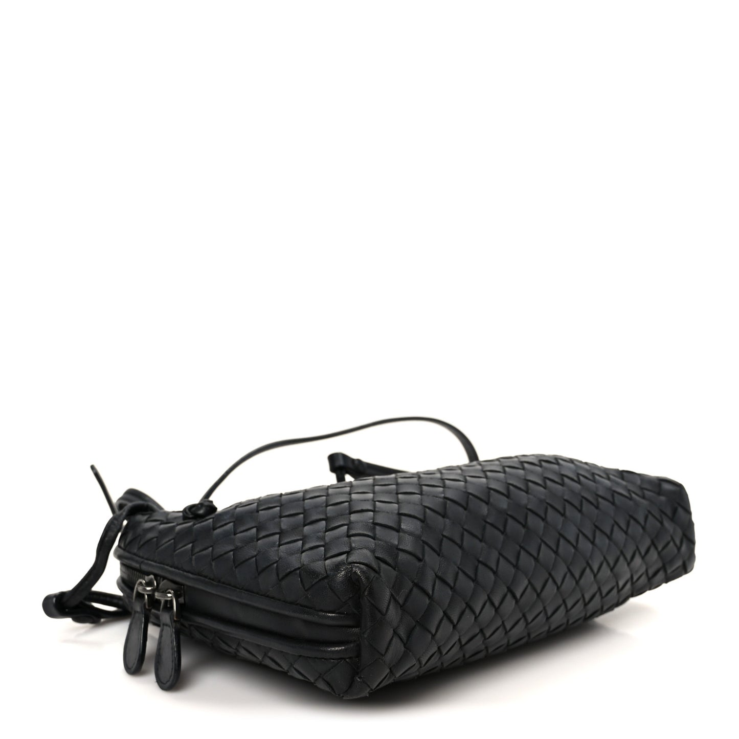 Nappa Intrecciato Nodini Bag Black