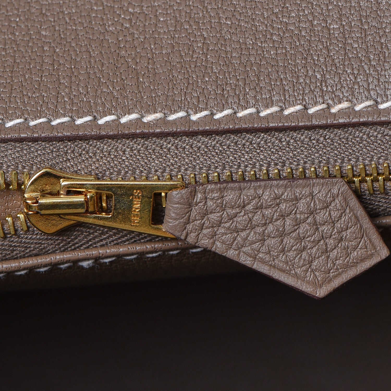 Hermes Togo Birkin 30 Etoupe 18 of 38