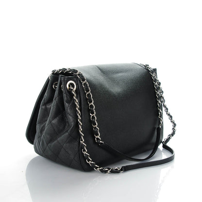 Chanel Caviar Timeless CC Accordion Flap Black 3 of 7