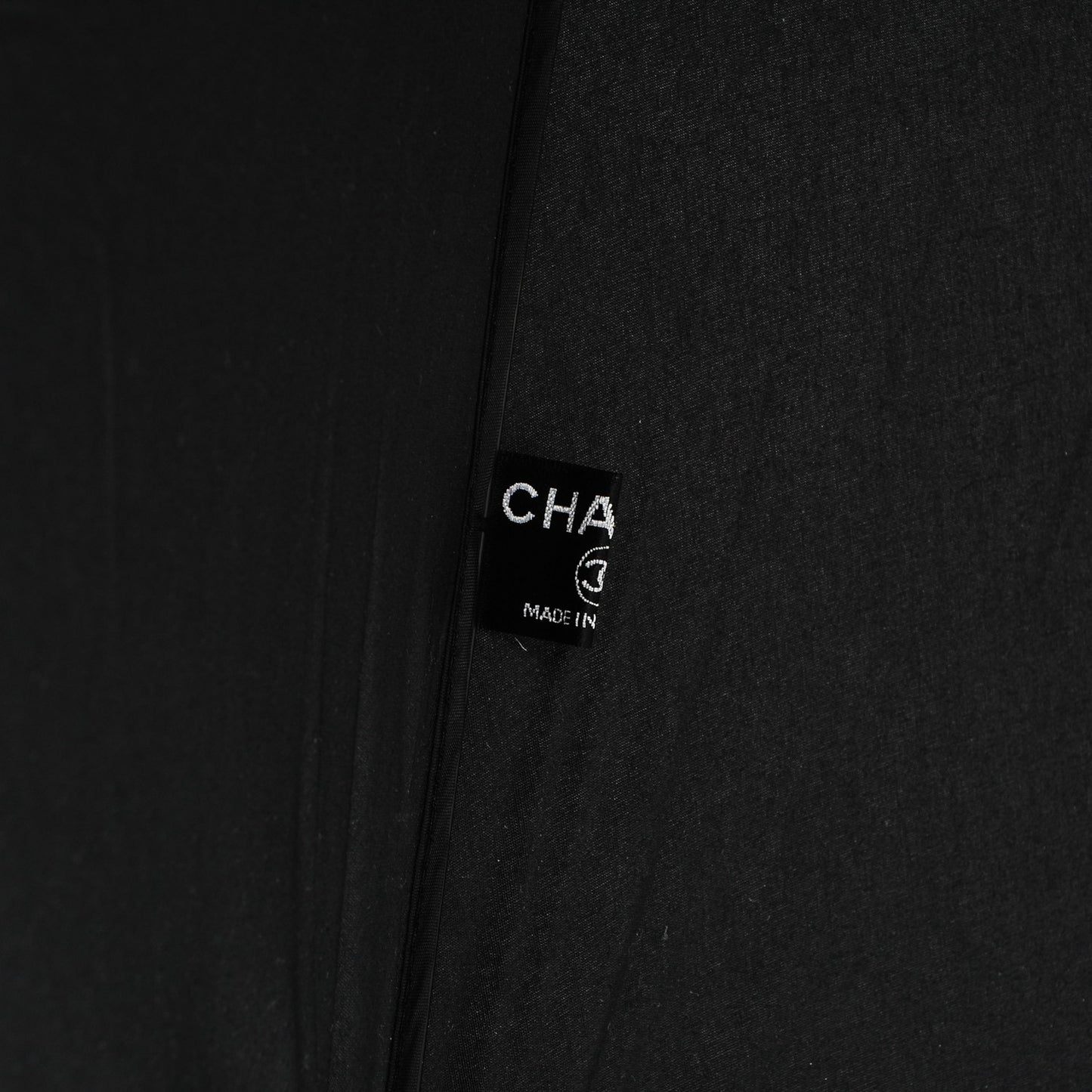 Nylon CC Large Umbrella Black