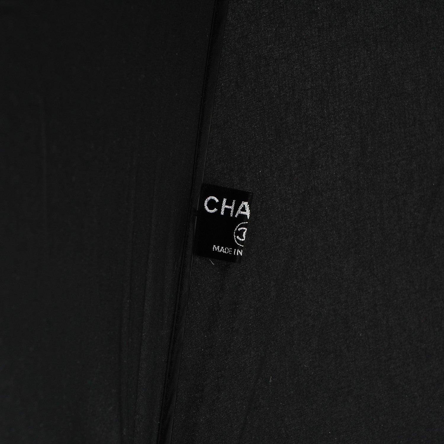 Chanel Nylon CC Large Umbrella Black 6 of 8