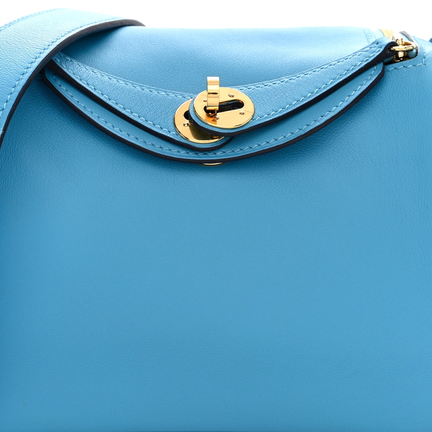 Hermes Swift Mini Lindy 20 Bleu Du Nord 8 of 11