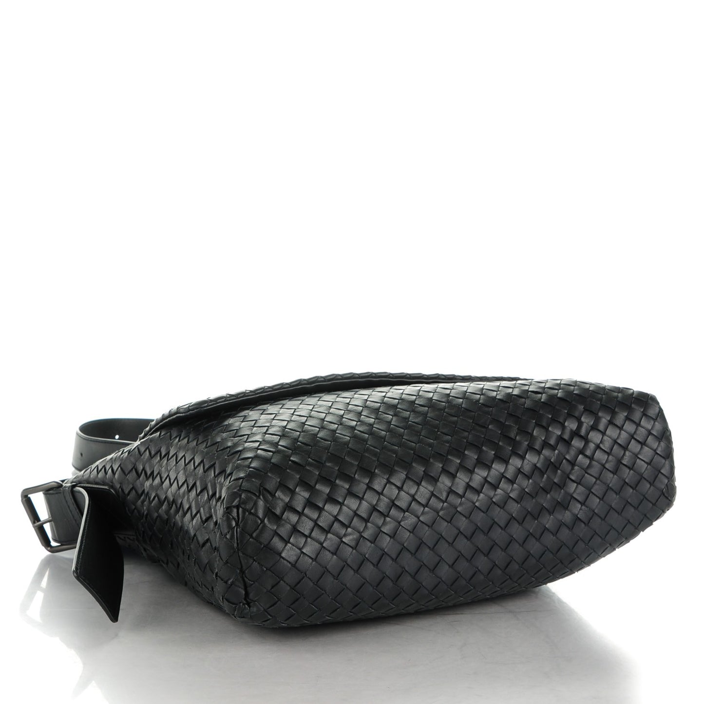 Nappa Intrecciato Messenger Bag Tourmaline
