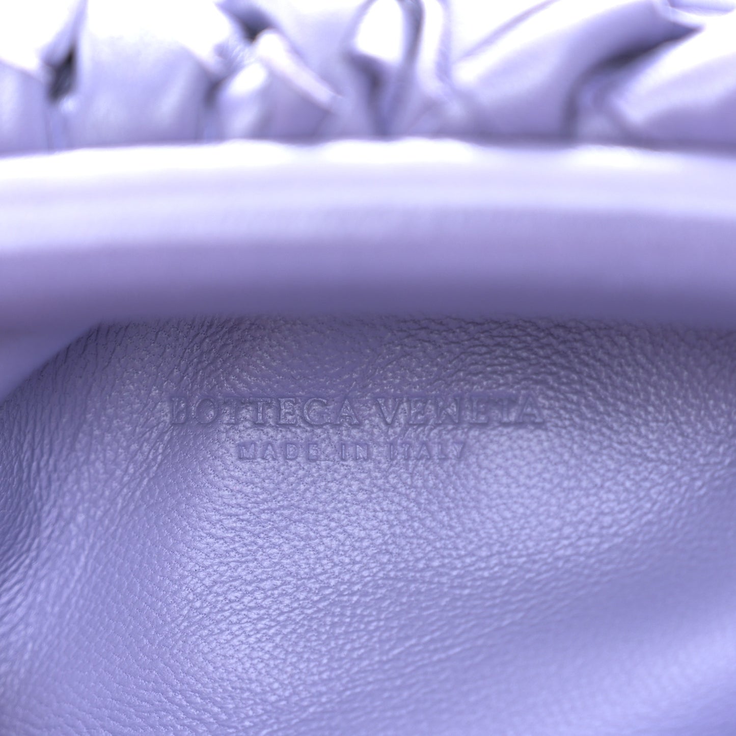 Nappa Intrecciato The Mini Pouch Lavender