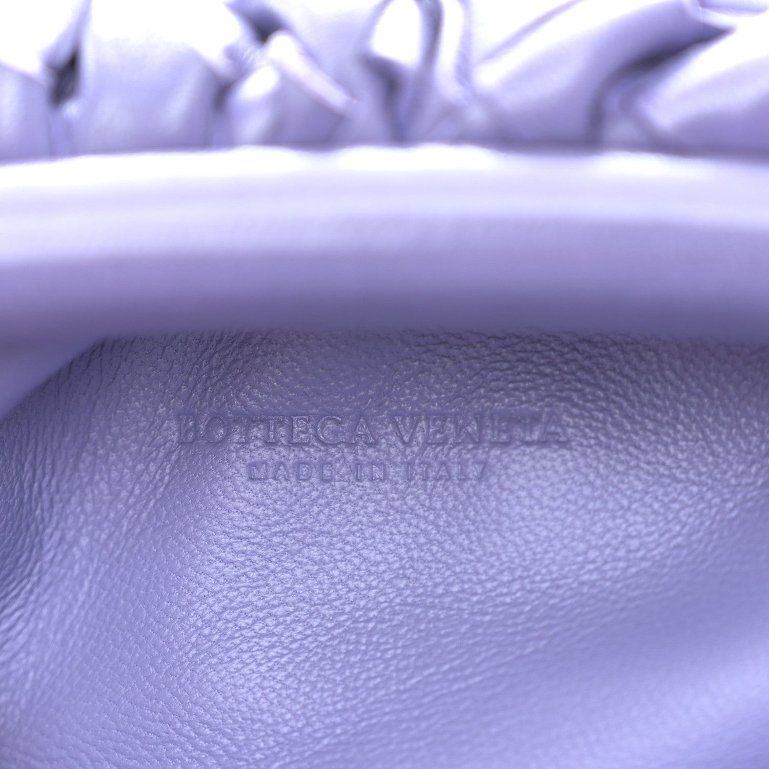 Bottega Veneta Nappa Intrecciato The Mini Pouch Lavender 6 of 10