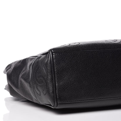 Chanel Caviar CC Shoulder Bag Black 10 of 11