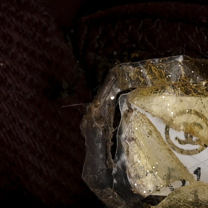 Chanel Glazed Calfskin Quilted Tote Navy 8 of 15