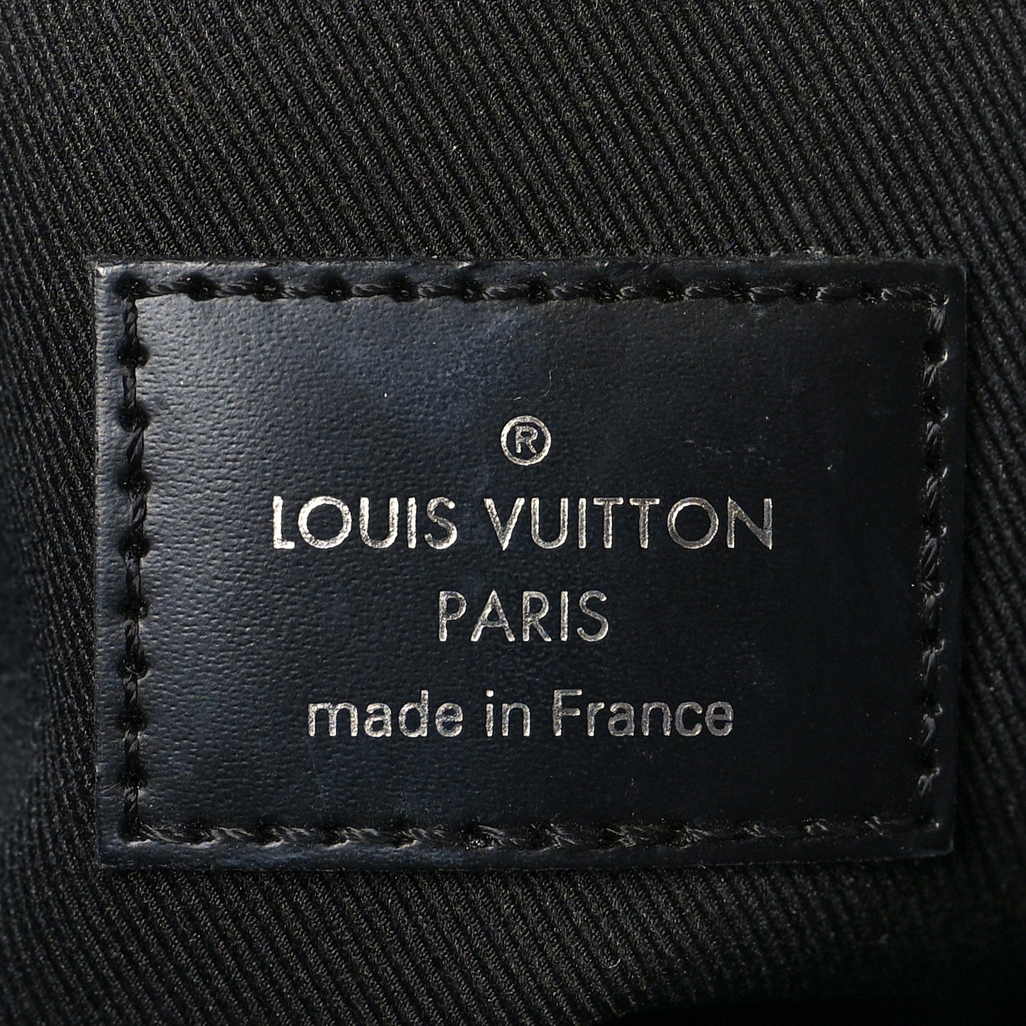 Monogram Stripes Pochette Plate PM