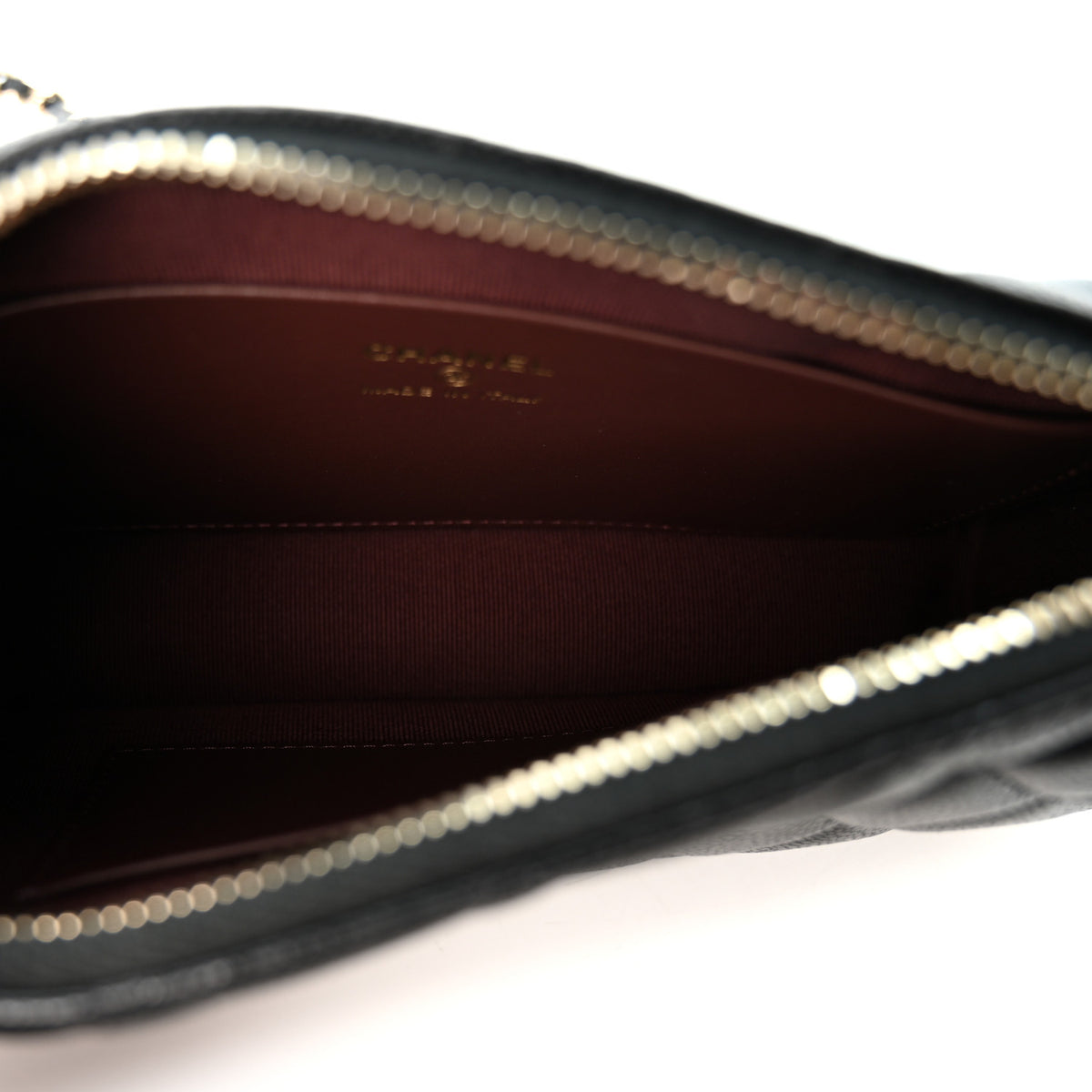 Chanel Caviar Quilted Purse With Chain Black 5 of 11