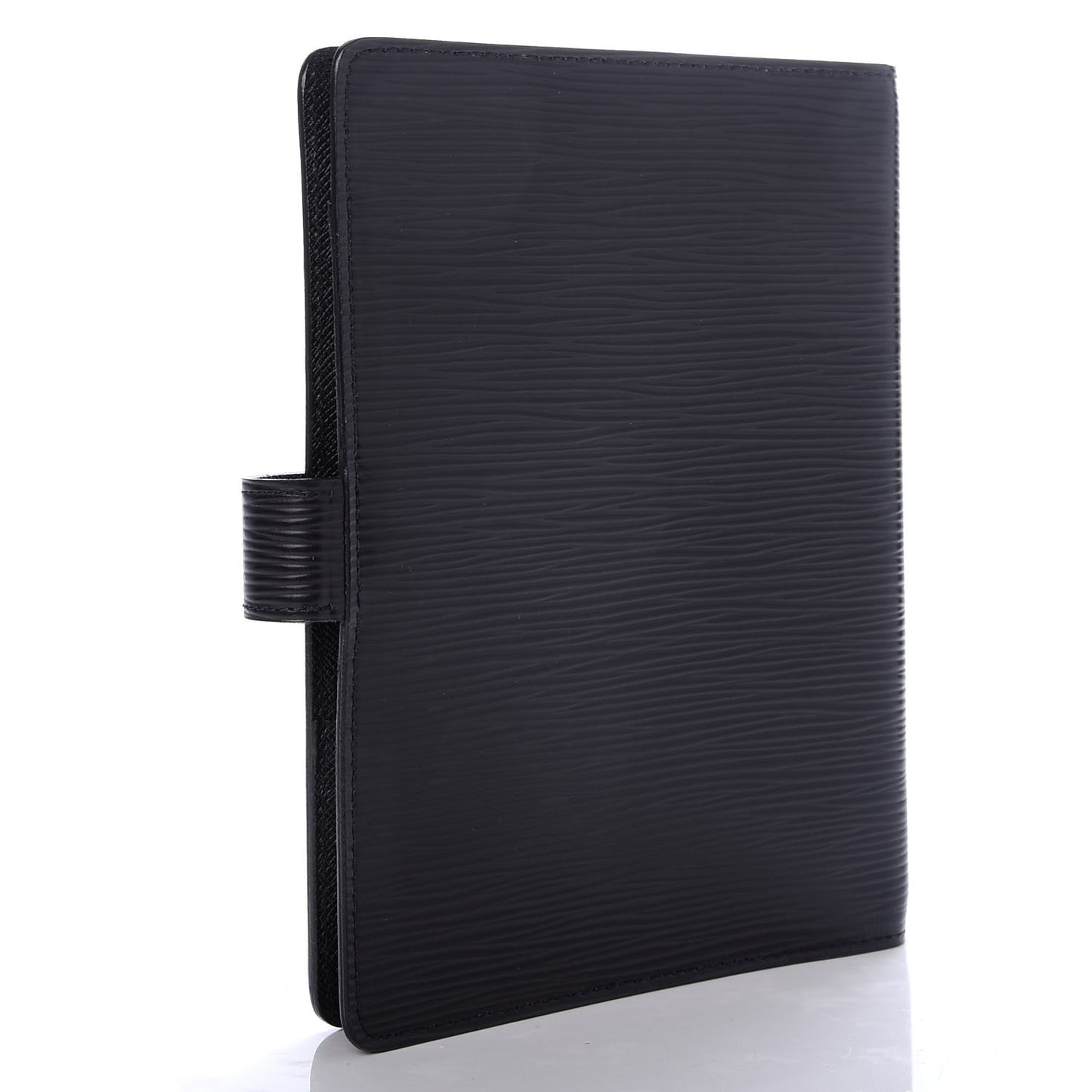 Epi Medium Ring Agenda Cover Black