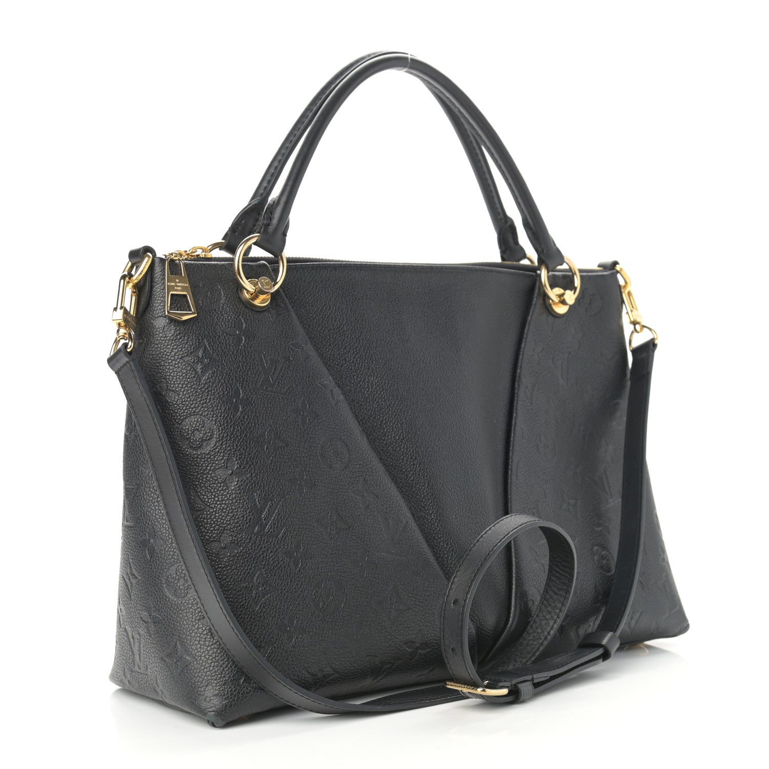 Louis Vuitton Empreinte V Tote MM Black 3 of 11