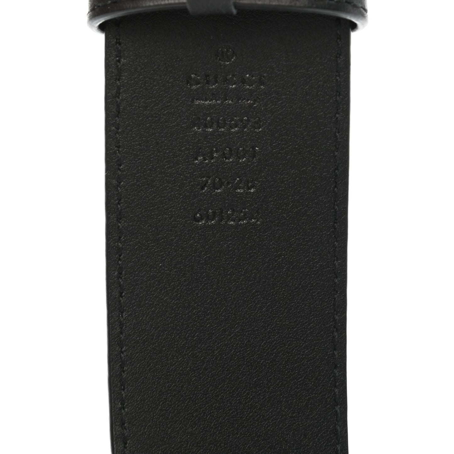 Calfskin Double G 40mm Belt 70 28 Black
