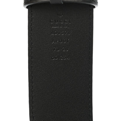 Gucci Calfskin Double G 40mm Belt 70 28 Black 3 of 4