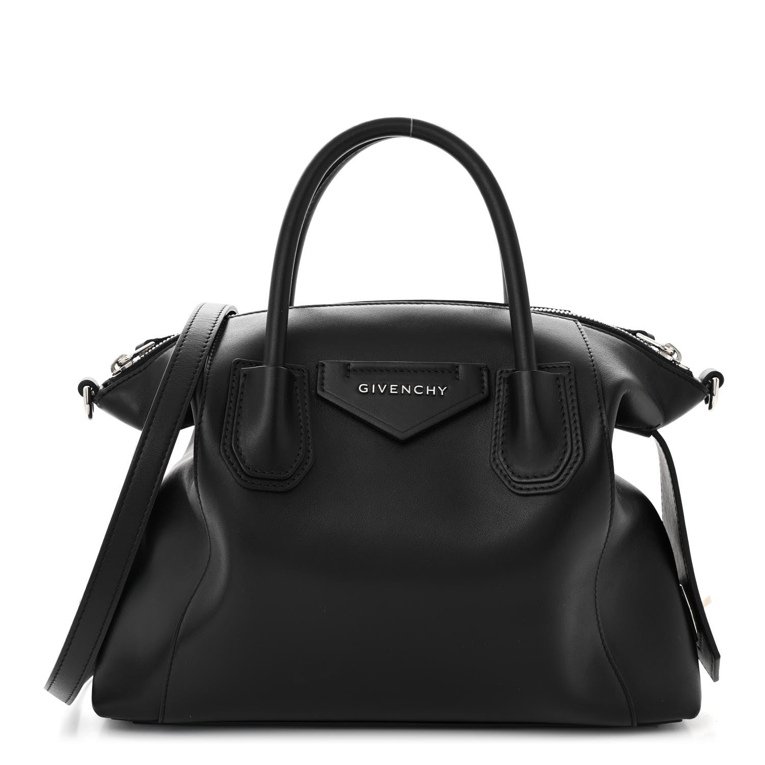 Givenchy Smooth Calfskin Small Soft Antigona Black 1 of 9