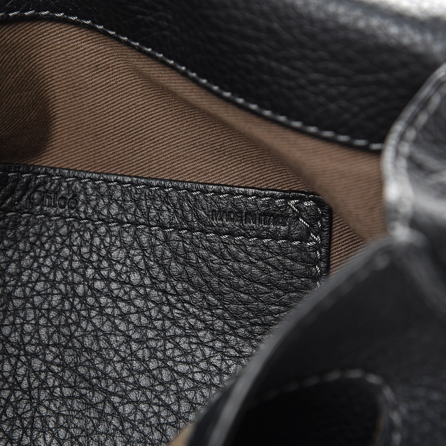 Calfskin Medium Marcie Round Crossbody Bag Black