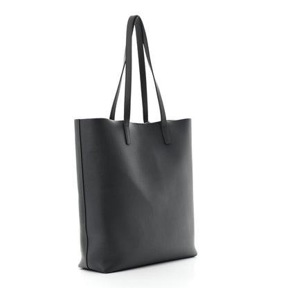 Saint Laurent Calfskin Medium Shopping Tote Fog 4 of 11