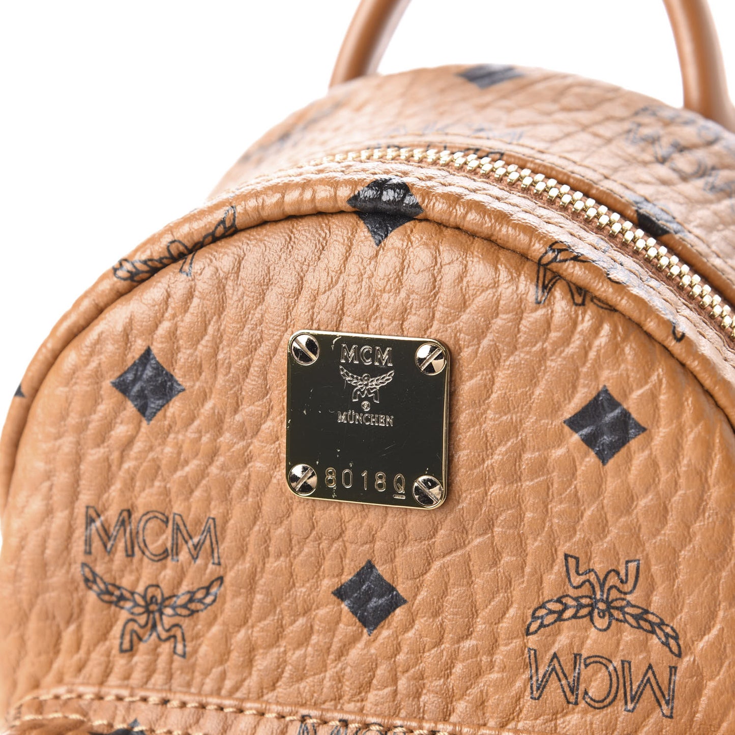 Visetos Side Stud X-Mini Stark Bebe Boo Backpack Cognac