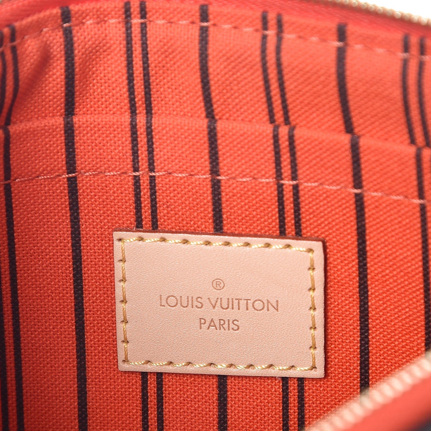 Louis Vuitton Monogram Neverfull MM GM Abricot 7 of 9