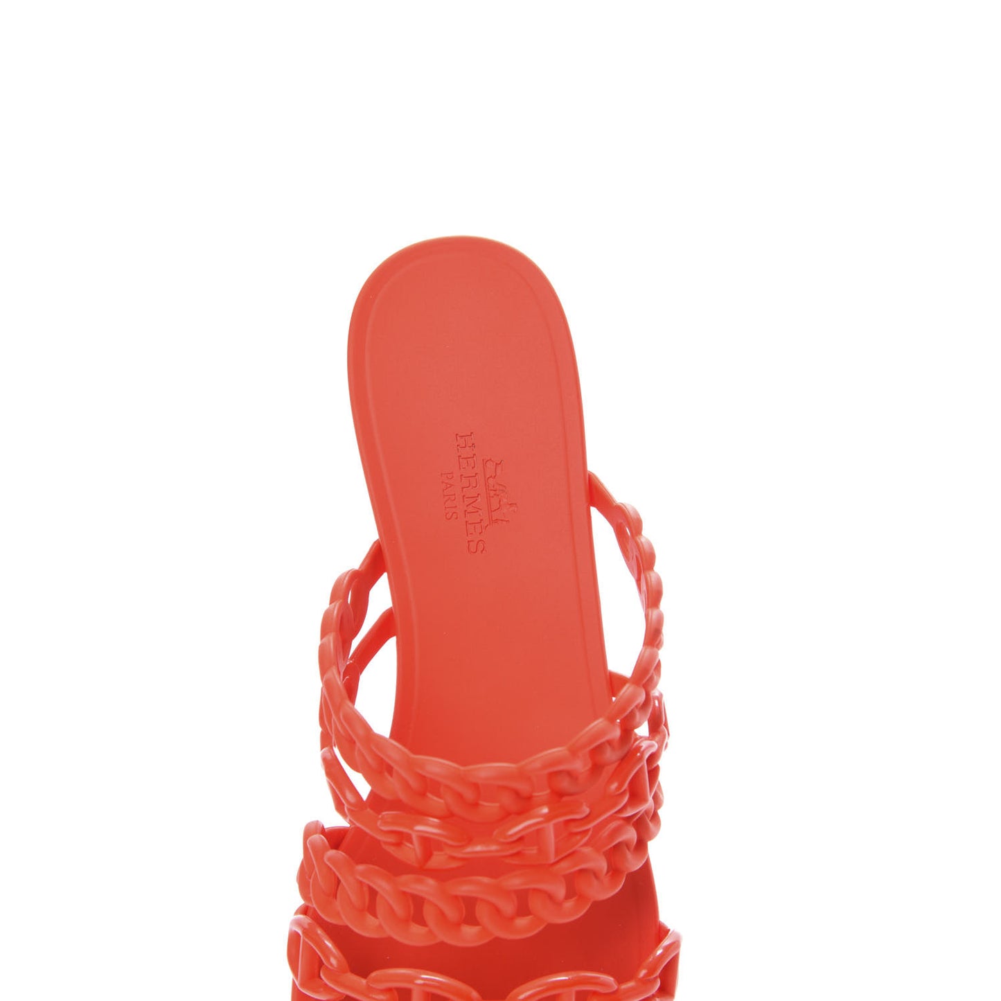 Rubber Chaine d'Ancre Nude Sandals 38 Pavot