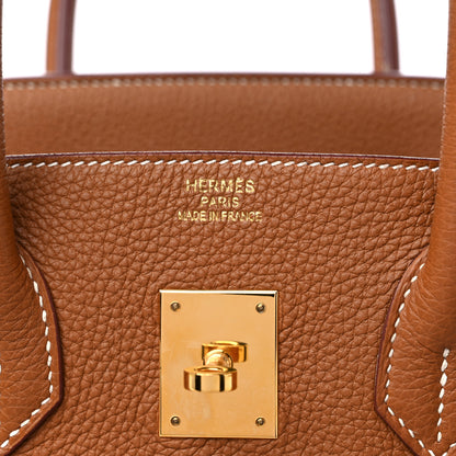 Hermes Togo Birkin 35 Gold 6 of 13