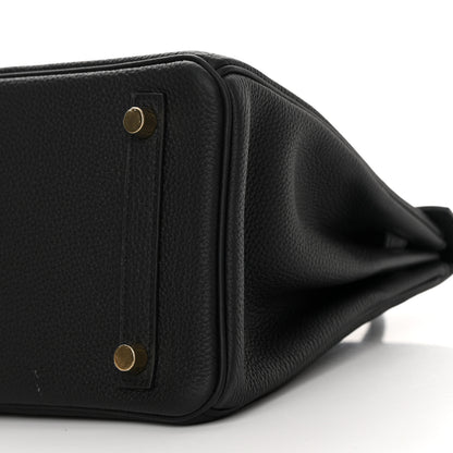 Hermes Togo Birkin 25 Black 10 of 15