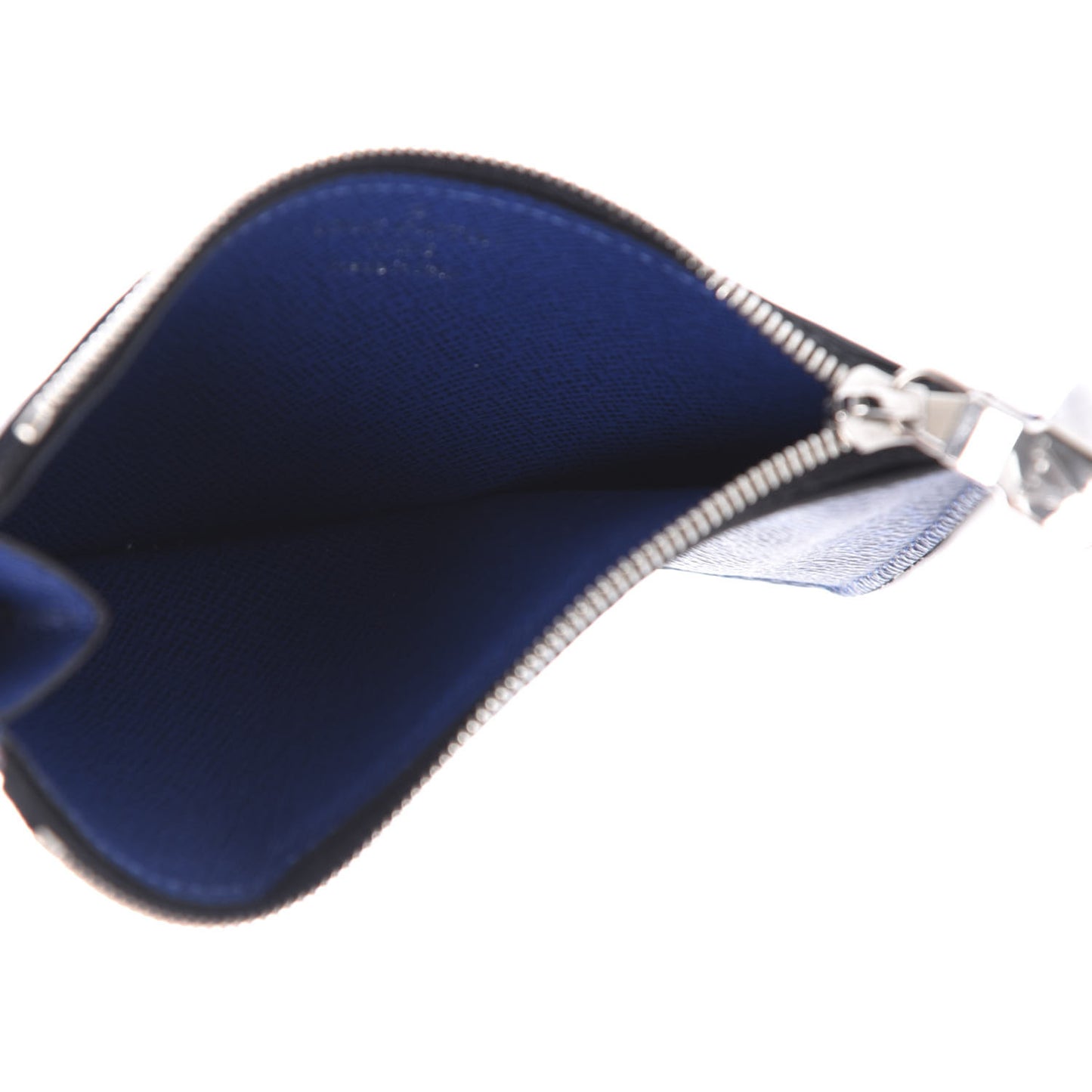 Monogram Taiga Coin Card Holder Cobalt