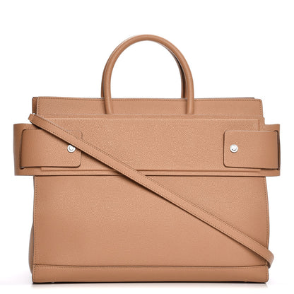 Givenchy Grained Calfskin Medium Horizon Satchel Beige 1 of 8