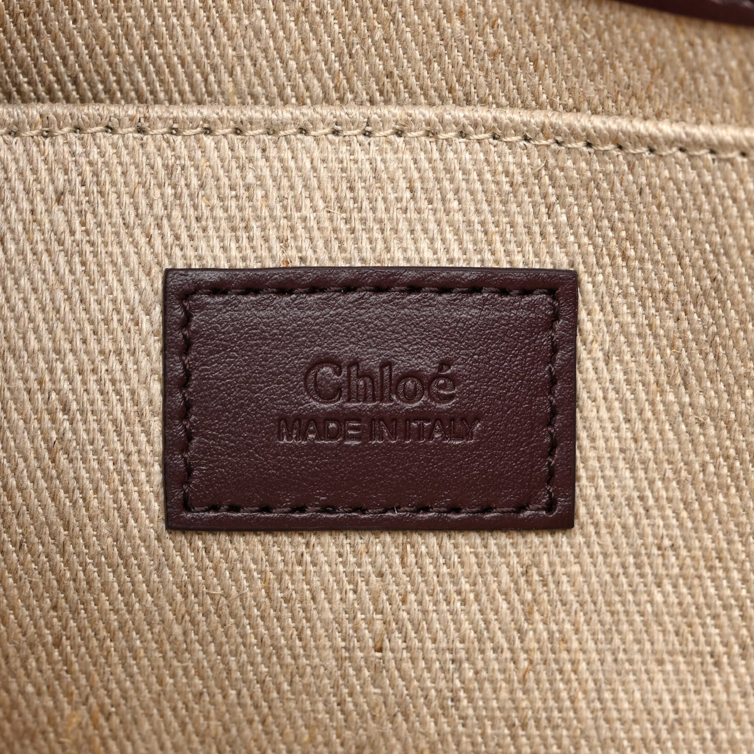 Chloe Calfskin Small Woody Tote Deep Violine 6 of 10