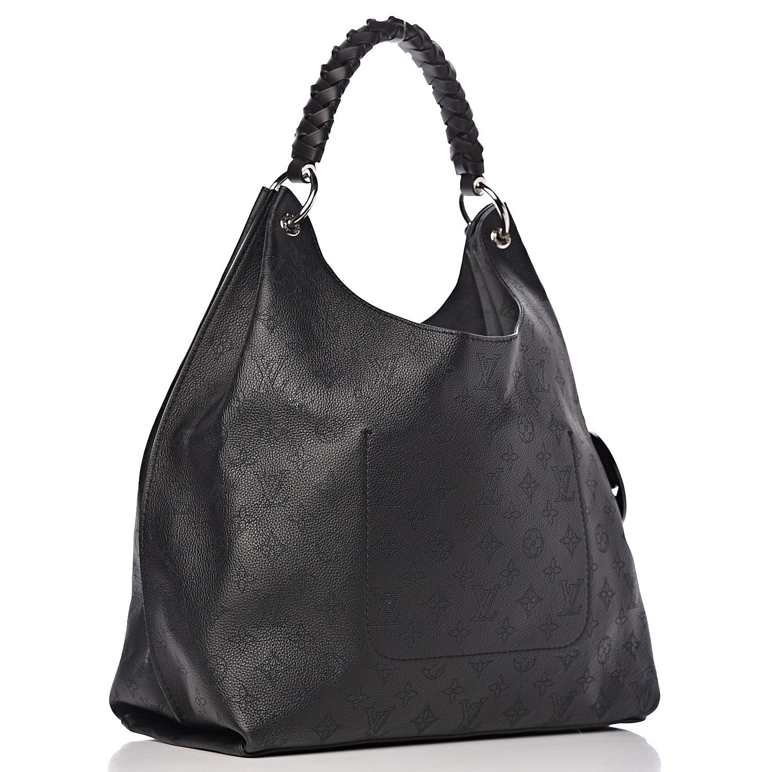 Louis Vuitton Mahina Carmel Hobo Black 3 of 11