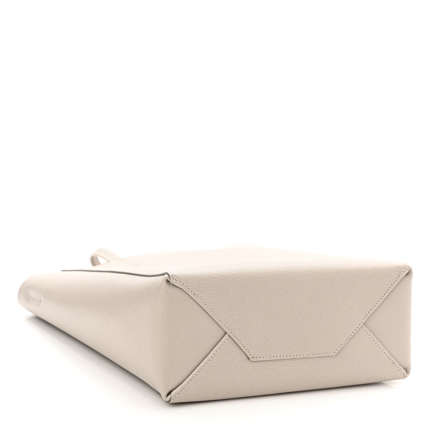 Celine Grained Calfskin Small Vertical Cabas Clay 4 of 10