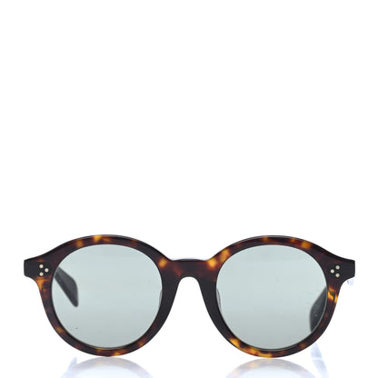 Celine Round Sunglasses CL40034F Dark Havana 2 of 4