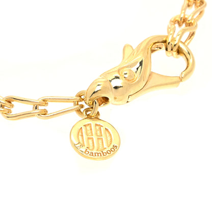 John Hardy 18 Karat Yellow Gold Bamboo Graduated Link Bracelet 4 of 4