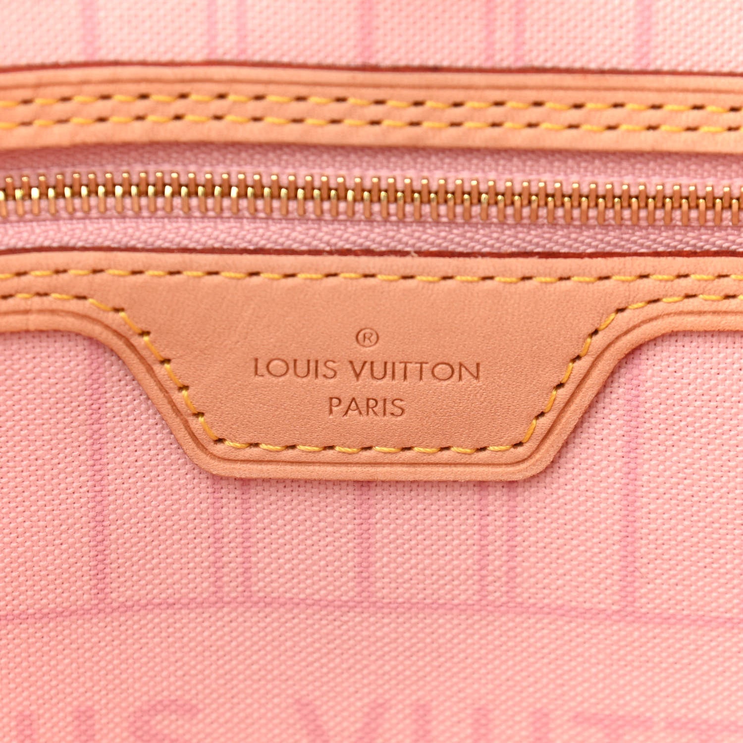 Louis Vuitton Damier Azur Neo Neverfull MM Rose Ballerine 6 of 10