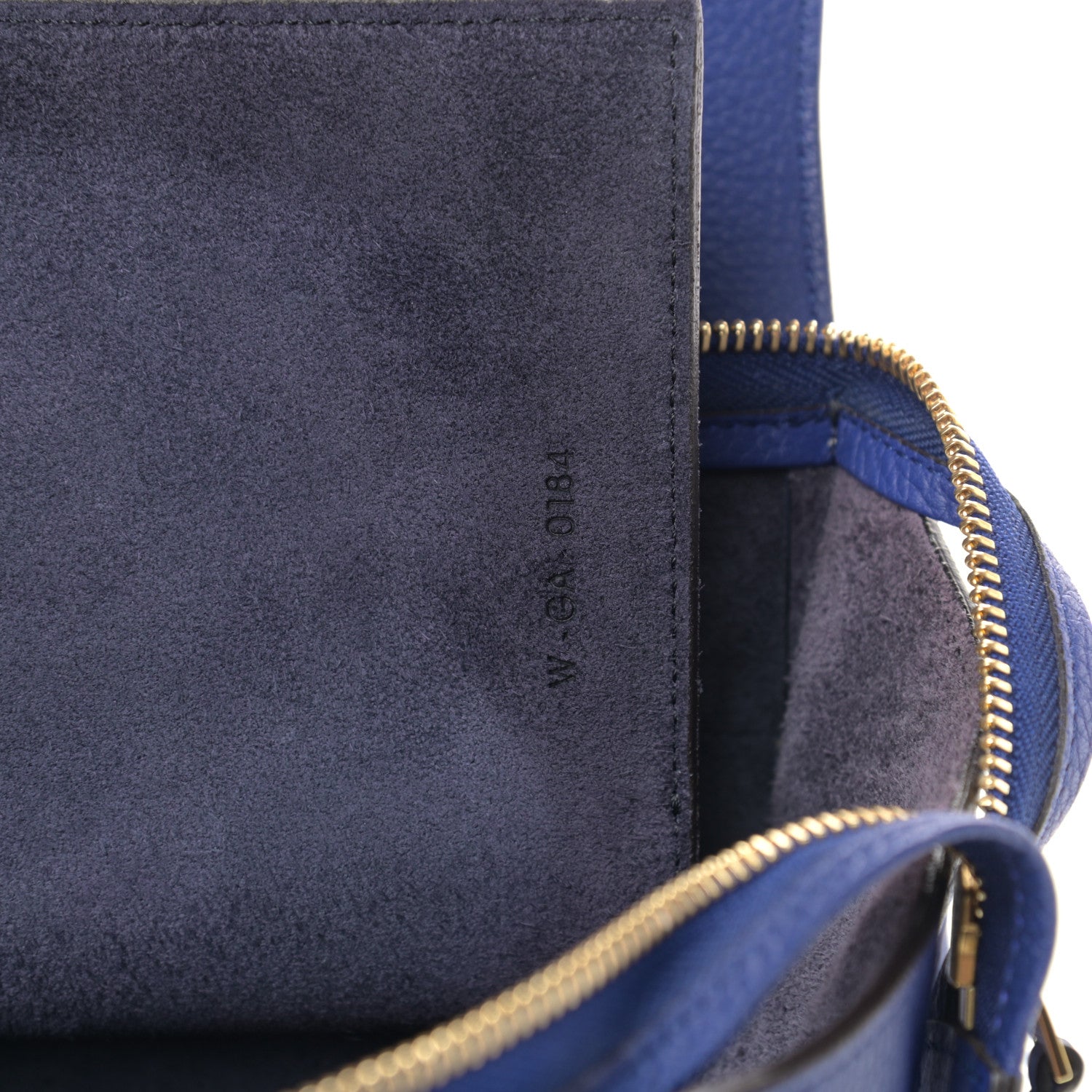 Celine Grained Calfskin Mini Belt Bag Indigo 8 of 16