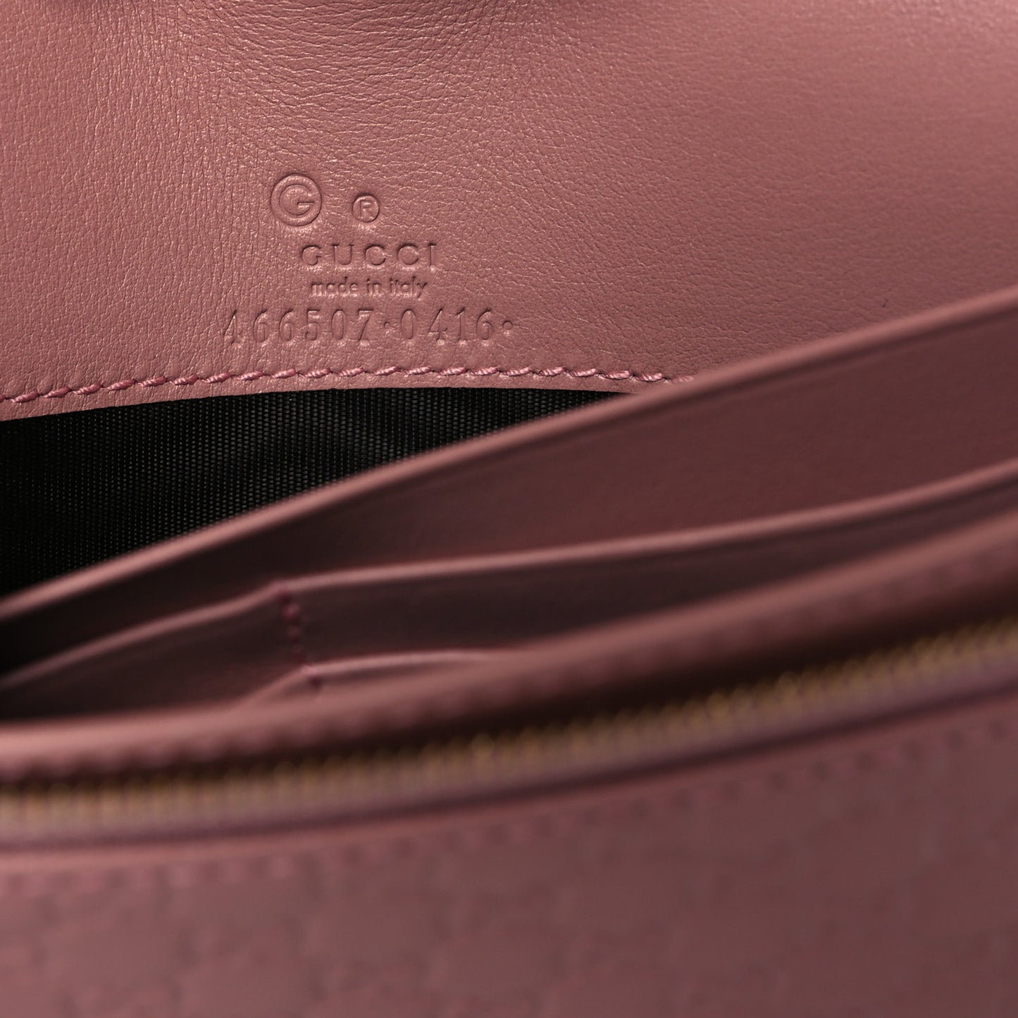 Microguccissima Crossbody Wallet Soft Pink