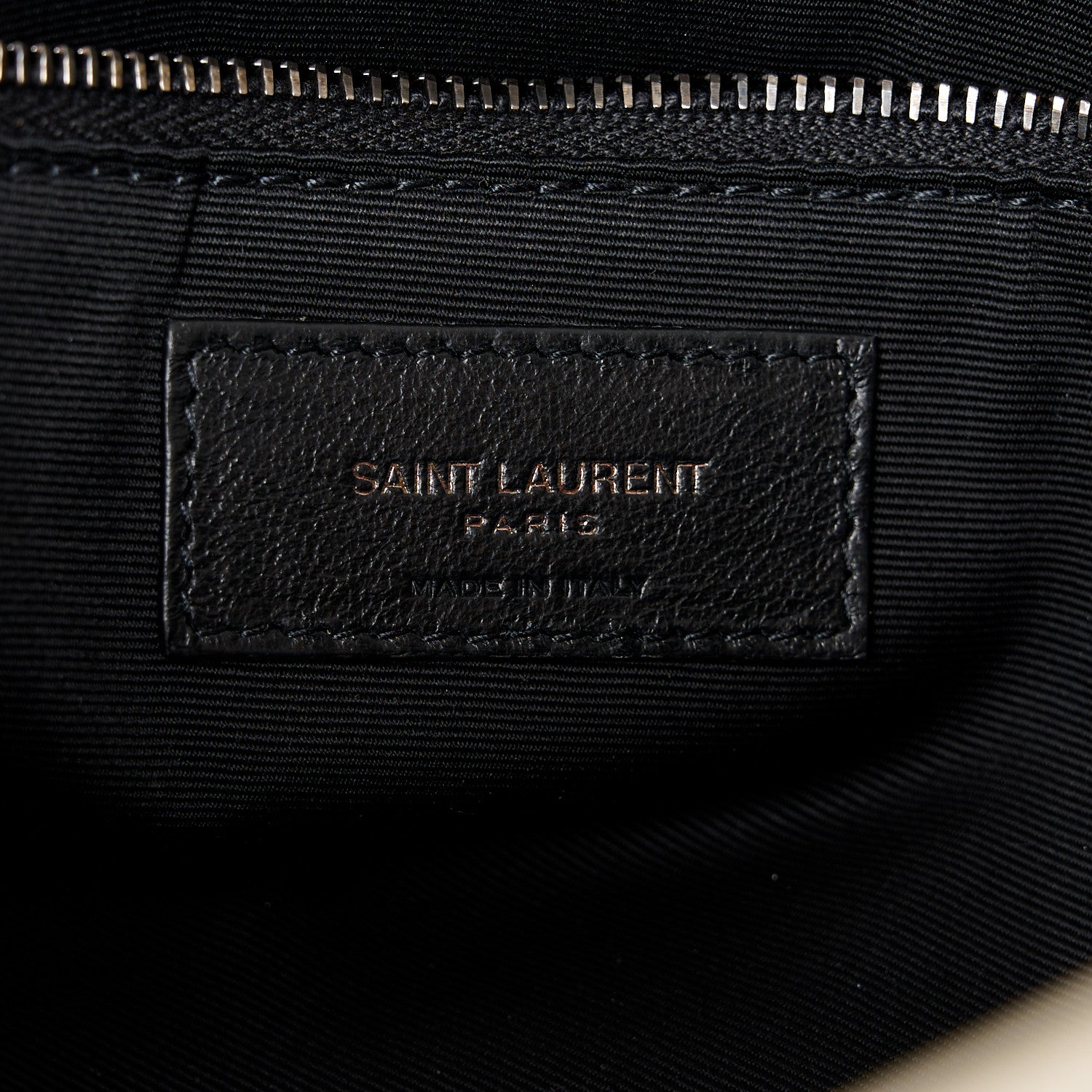 Saint Laurent Crinkled Calfskin Matelasse Monogram Medium Niki Chain Satchel Crema Soft 7 of 11