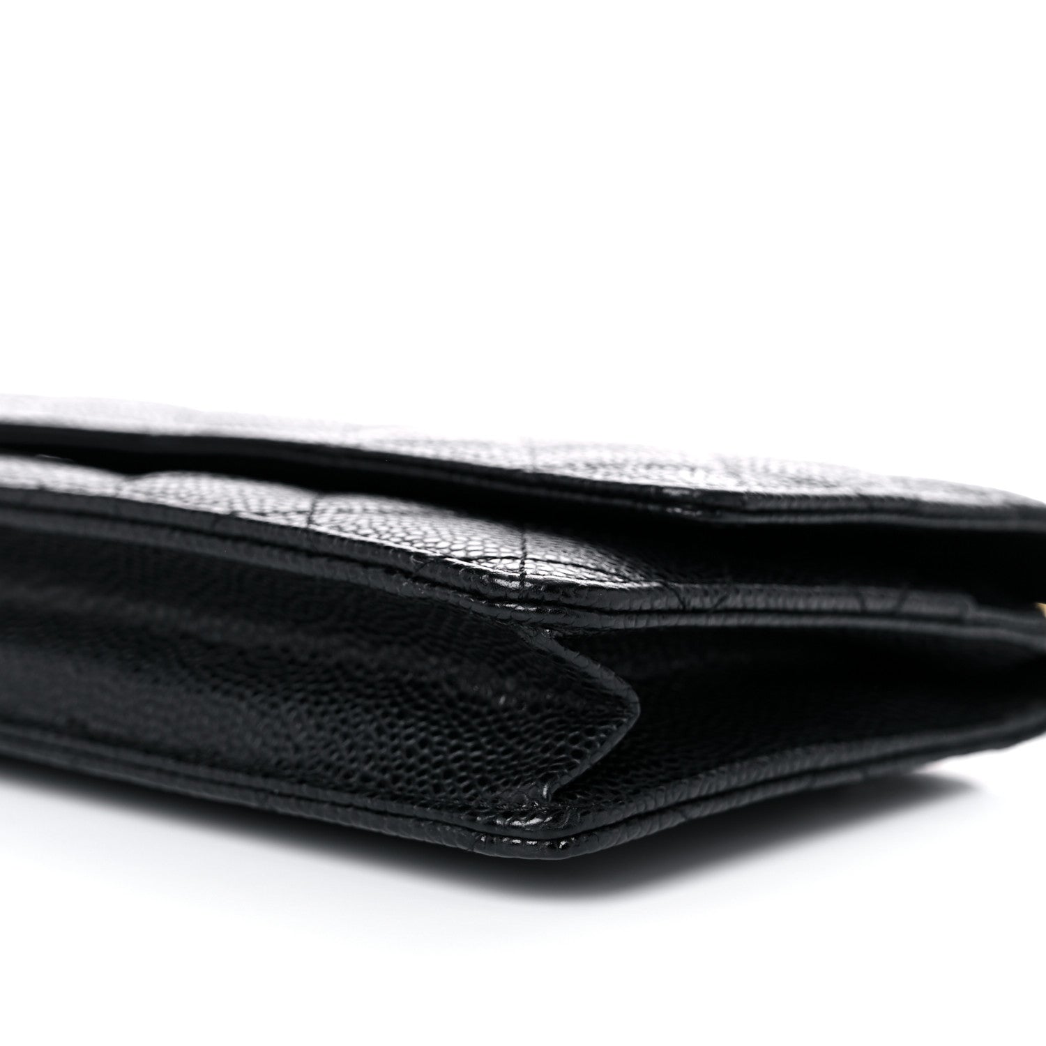 Chanel Caviar Quilted Wallet On Chain WOC Black 10 of 12
