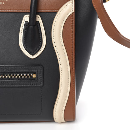 Celine Satin Calfskin Nano Tri-Color Luggage 12 of 15