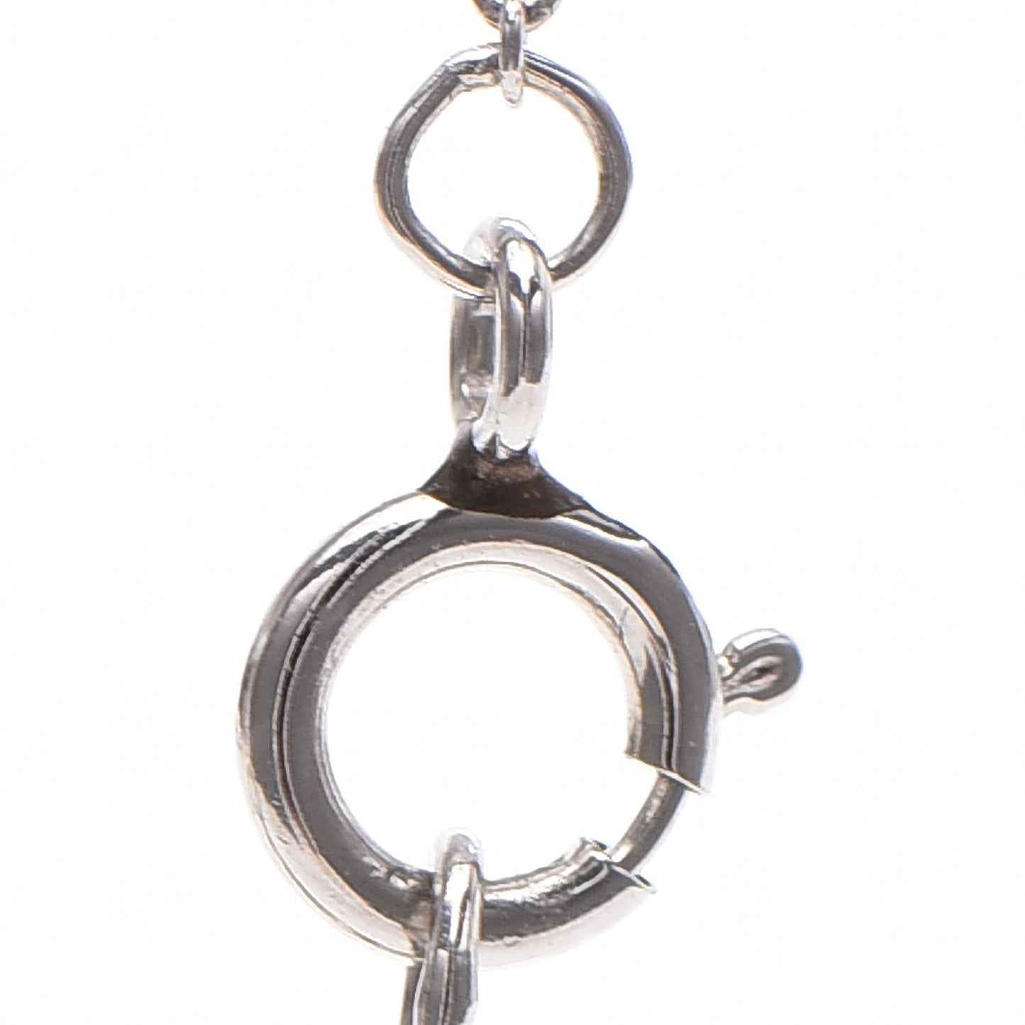 Platinum Diamond Mini Bow Pendant Necklace