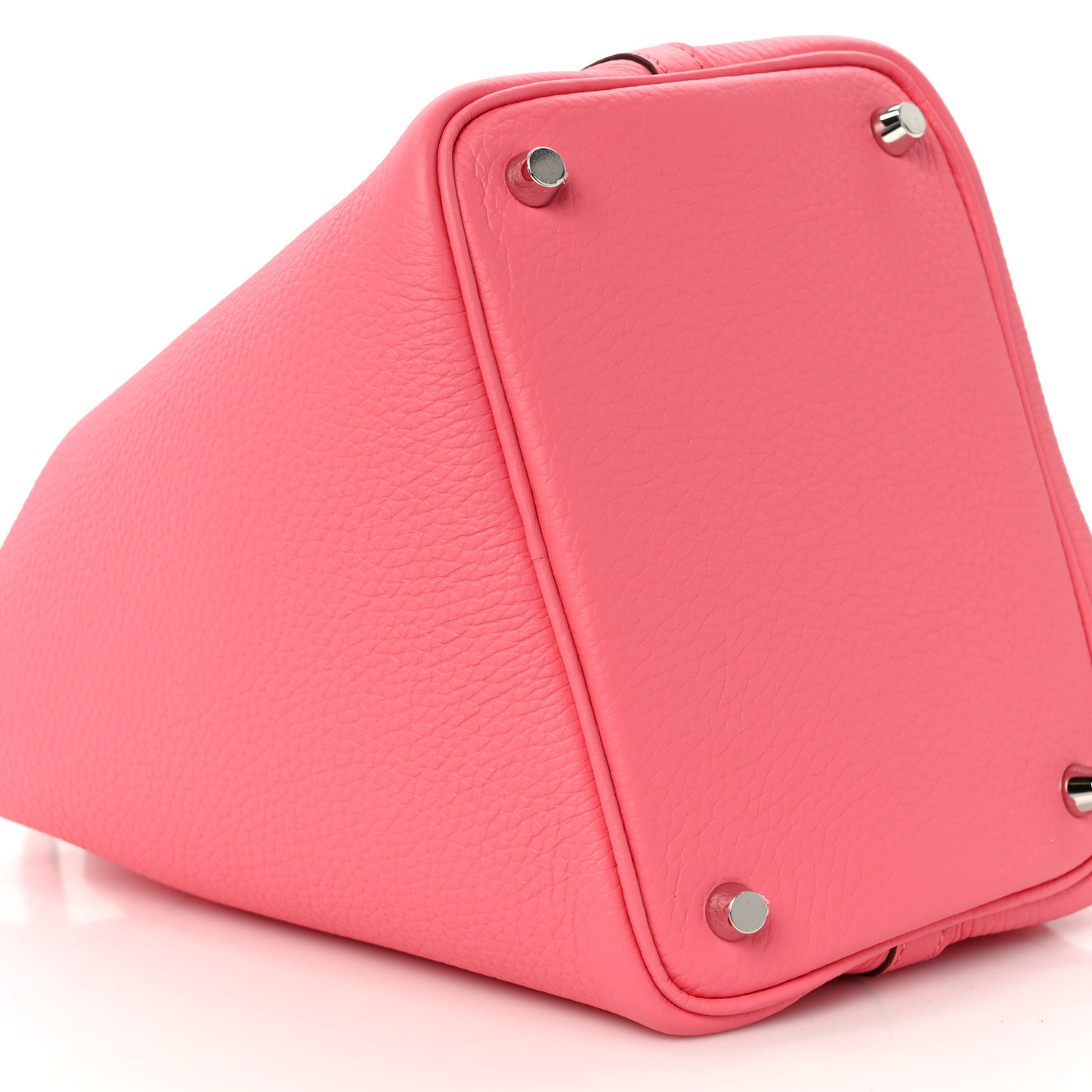 Taurillon Clemence Picotin Lock 18 PM Bubblegum Pink