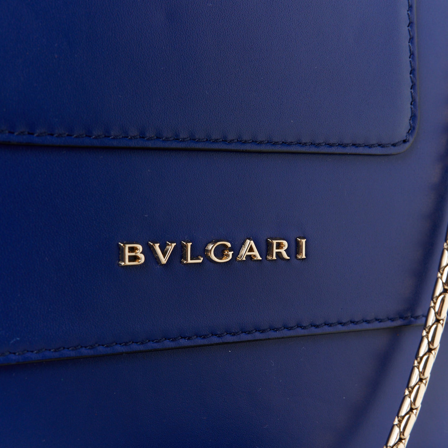 Calfskin Large Serpenti Forever Top Handle Blue