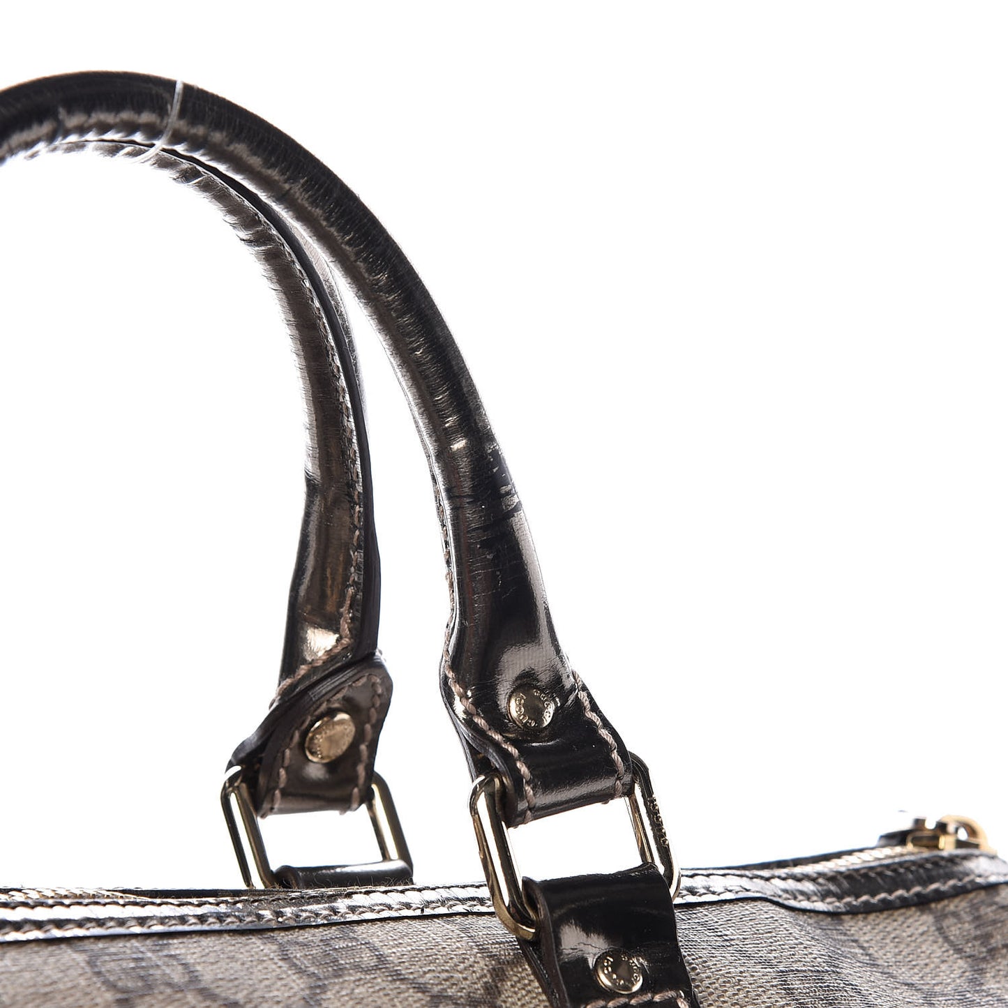 GG Plus Monogram Medium Joy Boston Pewter