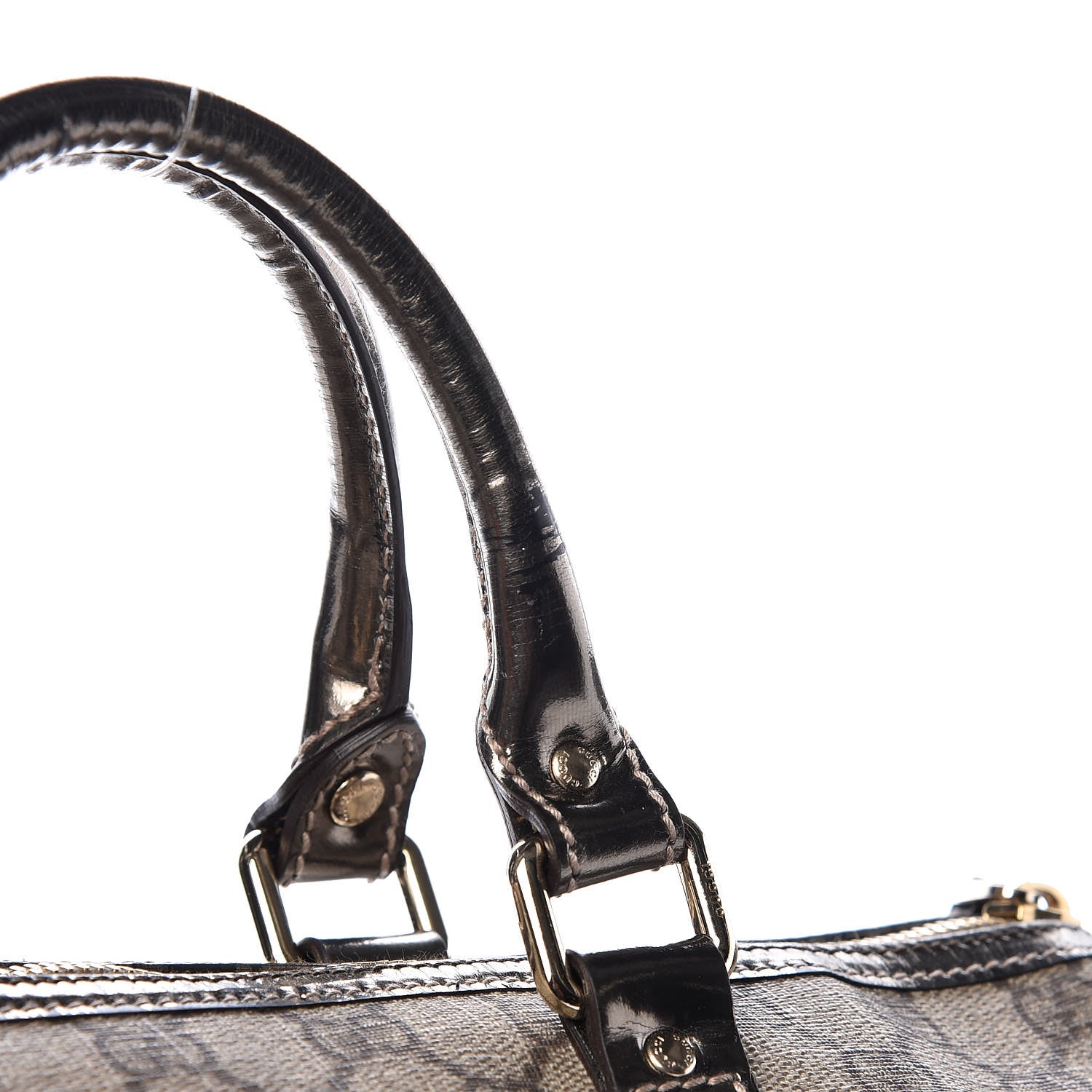 Gucci GG Plus Monogram Medium Joy Boston Pewter 16 of 16