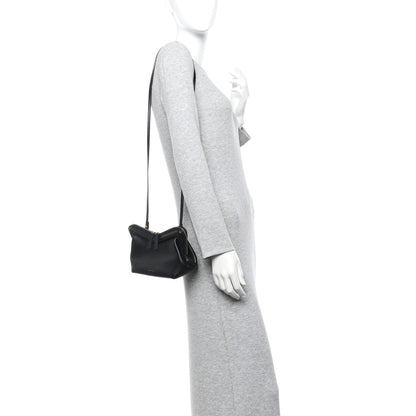 Mansur Gavriel Smooth Calfskin Mini M Frame Crossbody Bag Black Flamma 2 of 15